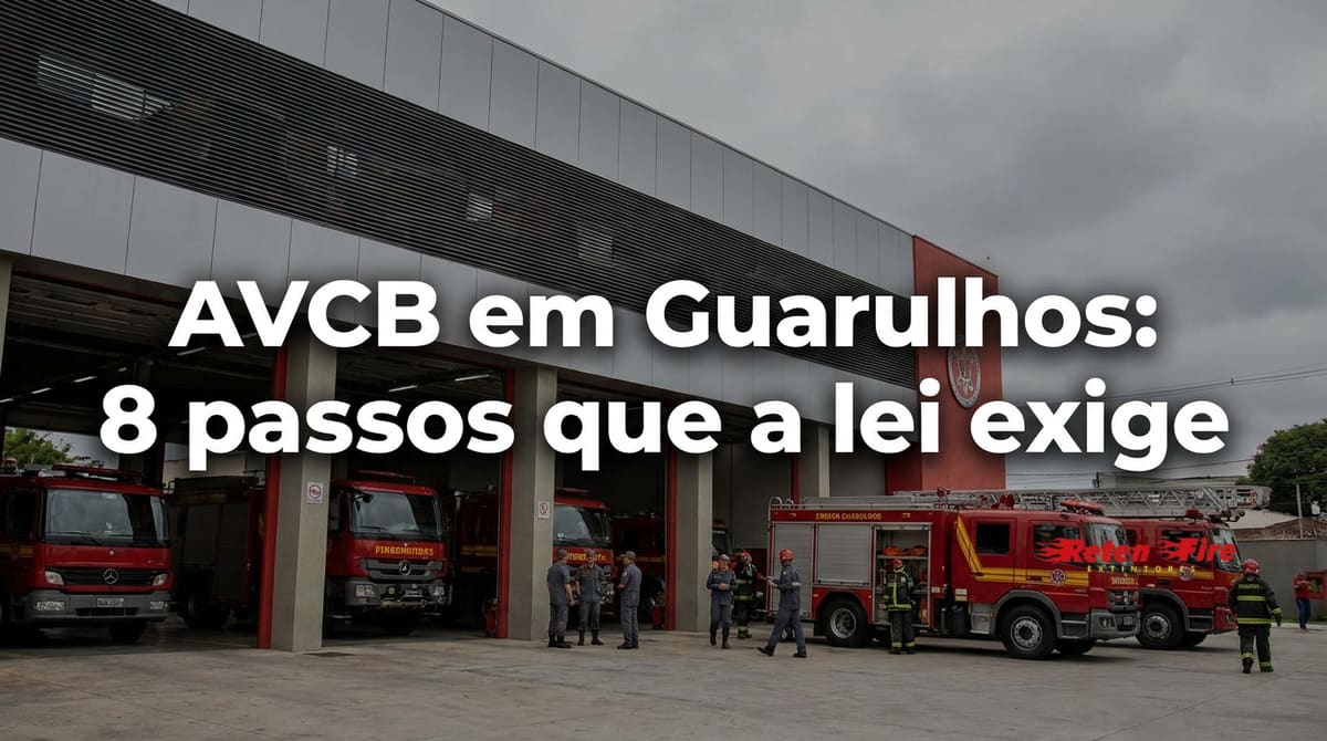 AVCB em Guarulhos: 8 passos que a lei exige