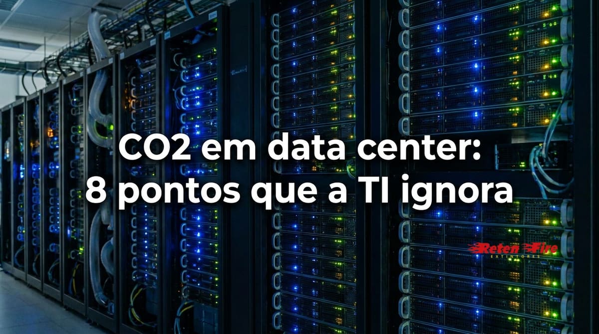 CO2 em data center: 8 pontos que a TI ignora