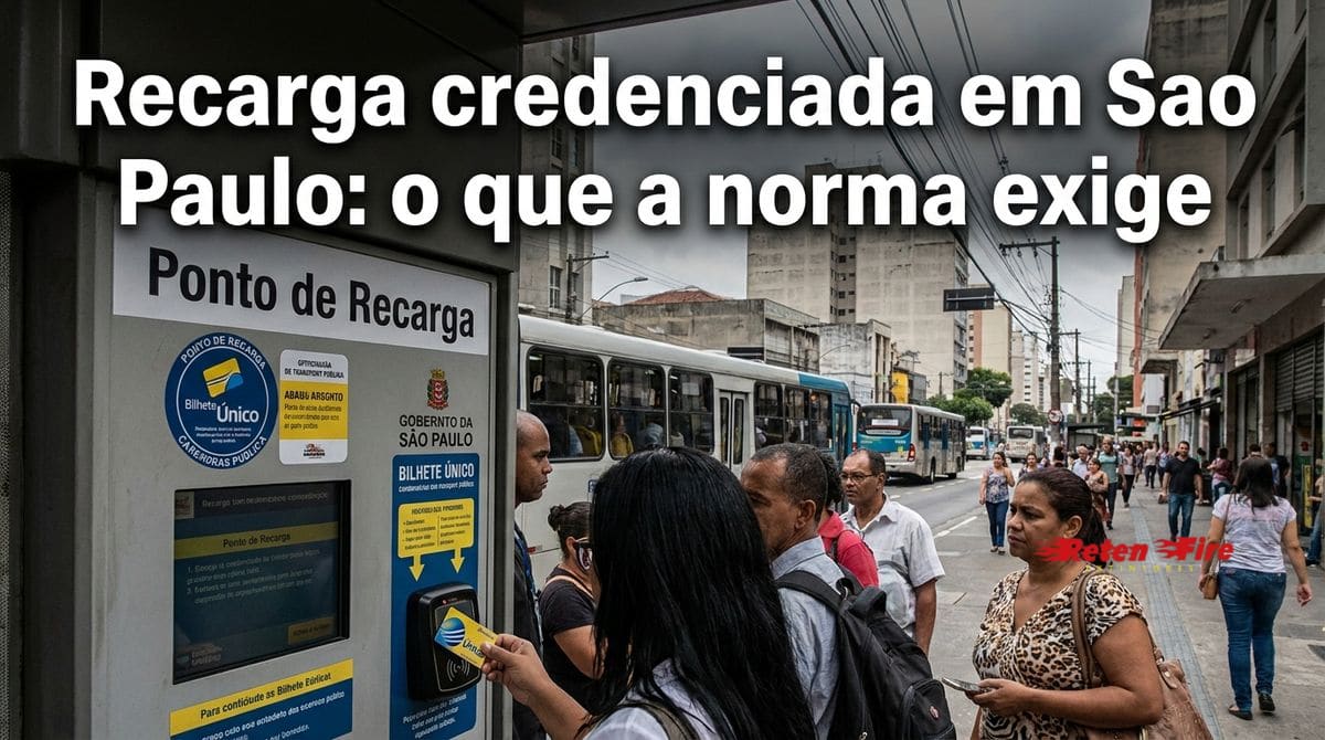 Recarga credenciada em São Paulo: o que a norma exige