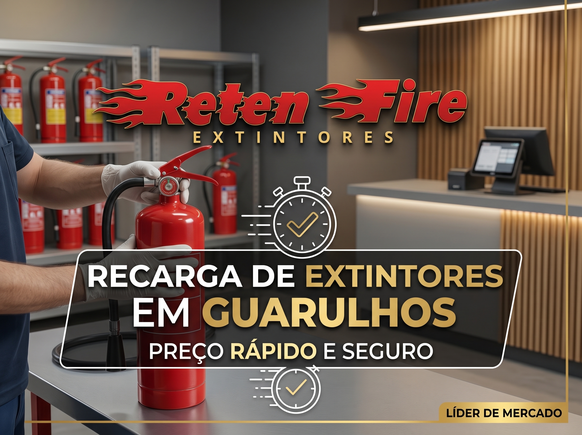 Recarga de Extintor em Guarulhos: Preço Rápido e Seguro